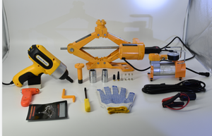 Cric de voiture hydraulique CarJack électrique avec pompe à compresseur et clé électrique affichage de la lumière LED fabricant de haute qualité - Product Image 4