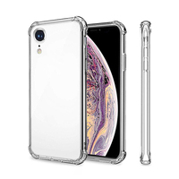 Coque de téléphone portable transparente, ultra fine et transparente, antichoc, en tpu, pour iPhone 12 pro