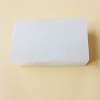 Bougie en cire de paraffine écologique non toxique Kunlun, entièrement ou semi-raffinée, en forme de bloc