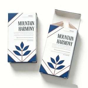 Custom High Quality OEM Self Erecting Rectangle White Card <b>Paper</b> Soap Boxes <b>Packaging</b> Folding Cosmetic Beauty Retail Skin Box - Product Image 4