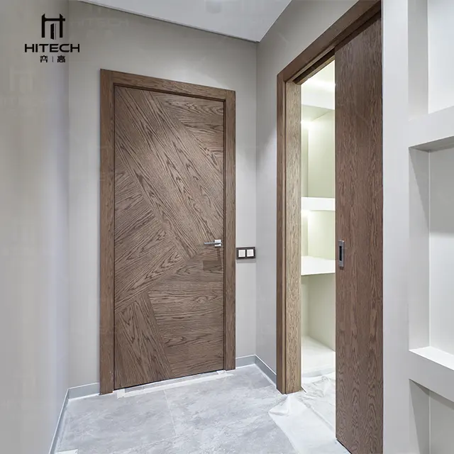 Hitech porta in legno in stile tradizionale design porte interne tradizionali porta della camera da letto di buona qualità