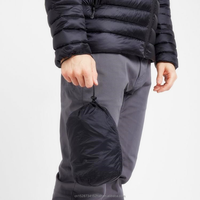 Veste d'hiver chaude à capuche légère et escamotable pour homme