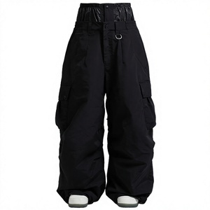 Pantalones de Esquí Holgados de Alta Calidad para Hombre/Mujer, Polartec 380g, Impermeables, de Secado Rápido, Estilo Hip Hop, Cierre con Cremallera - Product Image 2