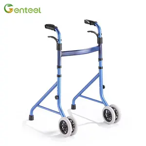 Elderly Care Products Foldable Medical Stand Up Walkers Height Adjustable Walking Frame Folding Mobility Walker For Seniors