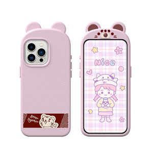 เคสโทรศัพท์มือถือ iPhone 15 Pro Max รุ่นใหม่ HGD ดีไซน์น่ารัก หูหนูซิลิโคน Eva ทันสมัย ปี 2024  ปรับแต่งได้ - Product Image 1