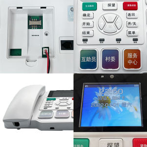 Les <span class=keywords><strong>personnes</strong></span> âgées utilisent un <span class=keywords><strong>téléphone</strong></span> <span class=keywords><strong>fixe</strong></span> sans fil Support SOS appel réseau 4g grand bouton <span class=keywords><strong>téléphone</strong></span> de bureau pour les Parents - Product Image 2