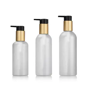 Osmetic-botella de plástico blanco mate para el cuidado de la piel, dispensador de aceite y esencia de mascotas, con bomba de 150ml/200ml/250ml