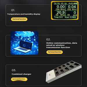 เครื่องวิเคราะห์ก๊าซ4 in 1แบบพกพา, เครื่องตรวจจับแก๊สรั่ว - Product Image 6