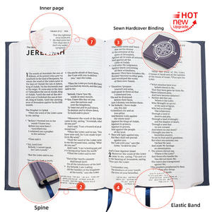 <span class=keywords><strong>Audio</strong></span> Premium Bible Companion PU étui en cuir personnalisé QR Code reliant le système d'étude des Écritures numériques - Product Image 1