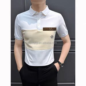 <span class=keywords><strong>POLO</strong></span> t-shirt a maniche corte da <span class=keywords><strong>uomo</strong></span> nuova 2026 estiva in cotone a mezza manica alta moda colletto <span class=keywords><strong>di</strong></span> marca t-shirt - Product Image 5