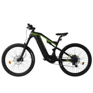 Long range 48V20Ah lithium battery carbon fiber 29 inch ebike full suspension electric bike