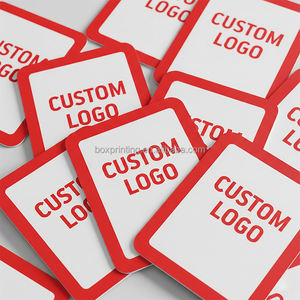 Impression personnalisée Communication Autisme Question Vérité Cartes Jeu Papier Blanc et Rouge avec 2 Pièces Boîte pour Autisme - Product Image 3