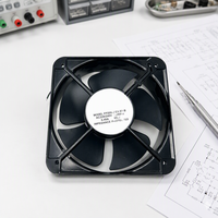 Ventilateur axial de 7 pouces DSF20060 DC 12-24V/5V à roulement à billes électrique 1-3W pour système de refroidissement de serveur, châssis PC, armoire d'éclairage LED