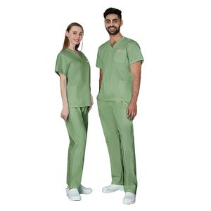 <b>Scrubs</b> Wholesale Hospital Fashion Breathable Short Sleeve Medical Nursing <b>Scrubs</b> Comfortable And Pressure-Free <b>Scrub</b> <b>Sets</b> - Product Image 1