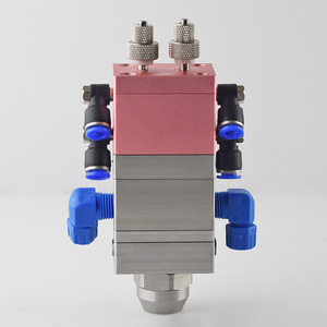 Doppeltes Flüssigkeitsverteilerventil, doppeltwirkend, Rücksaugung 1:1-2:1-3:1, hoher Durchfluss, AB-Zweikomponenten-Gummi-Verteilerventil - Product Image 2