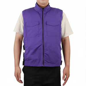 Gilet rafraîchissant d'été avec fermeture éclair, service OEM, système de circulation d'eau, imperméable, anti-UV, pour usage extérieur unisexe - Product Image 1