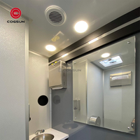 Toilettes portables de luxe écologiques personnalisables, cabine de toilettes mobile, remorque de toilettes, toilettes portables, remorque de toilettes