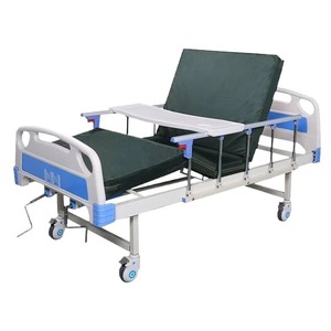 Lit médical manuel Vivatest Hwk-1 en acier inoxydable pour soins aux personnes âgées et réadaptation - Product Image 4