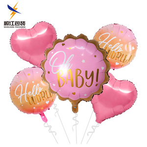 <span class=keywords><strong>Globos</strong></span> <span class=keywords><strong>de</strong></span> revelación <span class=keywords><strong>de</strong></span> género Baby Girl Baby Boy Foil Balloons <span class=keywords><strong>Arreglo</strong></span> <span class=keywords><strong>de</strong></span> fiesta <span class=keywords><strong>de</strong></span> <span class=keywords><strong>cumpleaños</strong></span> Niño o niña Baby Shower Decoración Gobos - Product Image 5