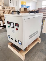 Convertisseur de Phase 30 kVA Monophasé 220 V vers Triphasé 380 V 440 V avec Fils Neutres Transformateur Convertisseur de Tension pour Pompe et Compresseur