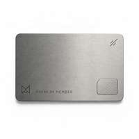 Tarjetas de Visita de Metal de Acero Inoxidable Pulido Personalizadas, Galvanoplastia, Impresión por Serigrafía, Tecnología NFC - Venta al por Mayor