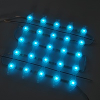 Lumières ponctuelles contrôlées par DMX étanches IP67 pour l'extérieur et l'intérieur, rideau de mailles LED transparent pour l'éclairage de scène et de défilés de mode