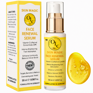Sérum Concentré Éclat Intense au Collagène et Vitamine C 20% Rétinol 50ml – Magie Cutanée pour une Renouvellement du Visage - Product Image 2