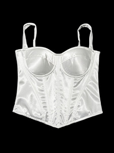 Top Corset Sexy para Mulheres, Sem Alças, com Copas Almofadadas, Cintura Ajustável, Modelador de Corpo com Alças Removíveis - Product Image 5