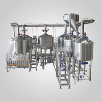 3000L 30HL 25BBL Équipement de brassage de bière industriel à 4 cuves
