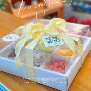 กล่องกระดาษใสแบบใช้แล้วทิ้งสามารถย่อยสลายได้ทางชีวภาพเค้กซูชิขนมหวานคัพเค้กโดนัทบราวนี่ - Product Image 2