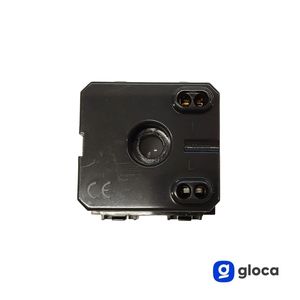 Plaque de réservoir de toilette encastrée Gloca 2P avec bouton de chasse double, design minimaliste, en plastique, installation facile - Product Image 4