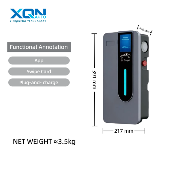 Wallbox EV Charger 7kW 11kW 22kW Type 2 Level 2 AC Electric Vehicle Charging Station with APP Control OCPP 1.6J RFID for Home