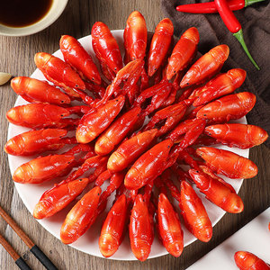 Restaurant Ornament Night Market Food <strong>Stalls</strong> Faux Food Model Artificial Cooked Crayfish Dish for <strong>Decoration</strong> - Product Image 4