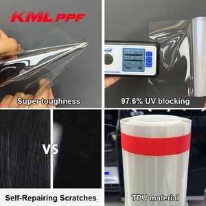 Film de protection de fenêtre HD TPU pour pare-brise empêche la rupture du verre et l'<span class=keywords><strong>auto</strong></span>-guérison, anti-rayures et anti-UV - Product Image 2