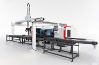 Tour CNC à double broche Hengxing HX-10300-180 - Usinage stable à serrage central pour la production de tiges de piston