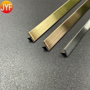 M96 Hot Bán T Chải Trang Trí Thép Không Gỉ Kim Loại Gạch <span class=keywords><strong>Trim</strong></span> Đồng Góc <span class=keywords><strong>Trim</strong></span> Đồng Dải Chuyển tiếp - Product Image 5