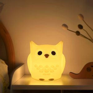 Sleep Tap controlle luci giocattolo 2024 Nursery lampada a LED a LED in Silicone per bambini luce notturna per bambini - Product Image 2