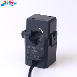 K16-5PS20-100 kẹp hiện tại cảm biến chia lõi đầu dò với ± 20A ~ ± 200A đầu vào và 2 ± 1V 2.5 ± 1V 2.5 ± 0.625V Đầu Ra - Product Image 3