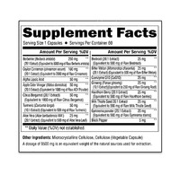 Capsules de berbérine de marque personnalisée soutien métabolique avec cannelle de Ceylan curcuma pour la santé du cœur stimulant antioxydant