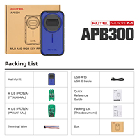 Programmateur de clés et immobilisateur professionnel Autel APB300 MLB MQB avec 2 clés pour Volkswagen
