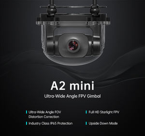 Gimbal özelliği ile SIYI A2 Mini UItra geniş Gimbal kamera Mini Video kameralar - Product Image 4