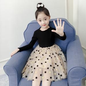 Vêtements pour enfants en gros, design tendance avec des appliques brillantes, robes de princesse à manches longues pour petites filles de Chine - Product Image 6