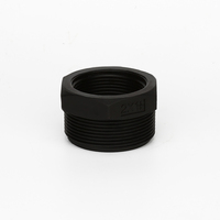 Adaptador Camlock de PP de 2 pulgadas macho a 1 1/4 pulgadas hembra, Conexión Rápida Roscada para Manguera de Tanque IBC