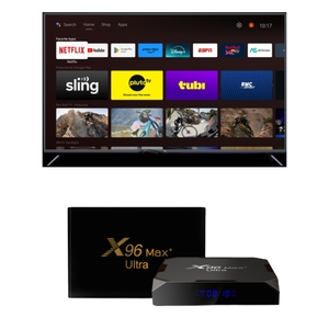<span class=keywords><strong>X96Max</strong></span> <span class=keywords><strong>Plus</strong></span> <span class=keywords><strong>Ultra</strong></span> TV Box Android 11 Amlogic S905X4 4GB 32GB TVBOX AV1 8K Wifi BT X96 Max Media Player TV Set Top Box - Product Image 1
