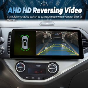 เครื่องเล่นวิดีโอติดรถยนต์ระบบแอนดรอยด์ 13 หน้าจอไวด์สกรีน 12.3 นิ้ว วิทยุสเตอริโอ 2Din สำหรับรถยนต์ Kia Morning Picanto ปี 2014 ชุดมัลติมีเดียพร้อม Carplay หน่วยความจำ 128GB - Product Image 2