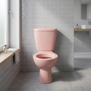 WC rustique bicolore en céramique, design moderne, qualité export usine Morbi - Product Image 2
