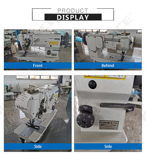Máquina <span class=keywords><strong>de</strong></span> <span class=keywords><strong>Coser</strong></span> GC1565 <span class=keywords><strong>de</strong></span> <span class=keywords><strong>Doble</strong></span> <span class=keywords><strong>Aguja</strong></span>, <span class=keywords><strong>de</strong></span> Base Plana, con Alimentación Compuesta, Recorte Automático y Fijación <span class=keywords><strong>de</strong></span> Velcro, con Barra <span class=keywords><strong>de</strong></span> <span class=keywords><strong>Aguja</strong></span> Dividida - Product Image 5