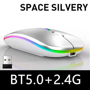 X1 Chế Độ Kép Im Lặng Chuột Giá Rẻ 2.4G Không Dây Có Thể Sạc Lại Văn Phòng Kinh Doanh Máy Tính Xách Tay Chuột - Product Image 4