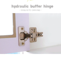 Bureau d'ordinateur portable blanc européen en gros d'usine, personnalisable avec logo OEM, pour chambre à coucher, fournisseur en gros de meubles, importateur MDF