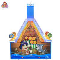 Jeux d'arcade à pièces, sport d'intérieur, divertissement, 4 joueurs, crochet de pirate avec chaise, pêche, jeux pour enfants, machines de jeu à vendre